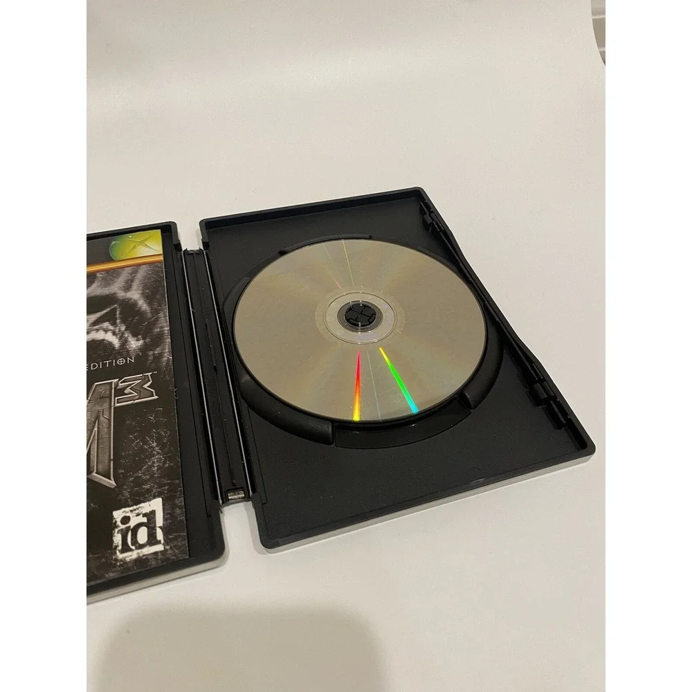 Doom 3: Limited Collector's Edition Steelbook Microsoft Xbox, 2005 Used Complete
